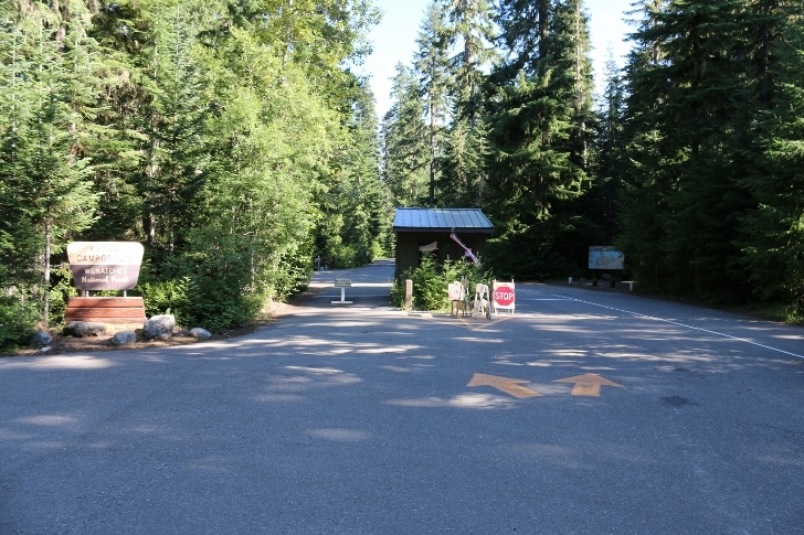 Camping in Washingtons Kachess Campground.